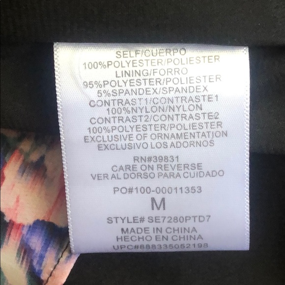 Sam Edelman Geometric tie dye lace back Dress - Picture 7 of 7